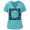 Women's Premium Deep V-Neck T-Shirt Thumbnail