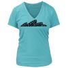 Women's Premium Deep V-Neck T-Shirt Thumbnail