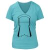 Women's Premium Deep V-Neck T-Shirt Thumbnail