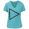 Women's Premium Deep V-Neck T-Shirt Thumbnail