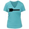 Women's Premium Deep V-Neck T-Shirt Thumbnail