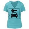 Women's Premium Deep V-Neck T-Shirt Thumbnail