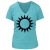 Women's Premium Deep V-Neck T-Shirt Thumbnail