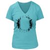 Women's Premium Deep V-Neck T-Shirt Thumbnail