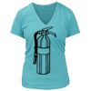 Women's Premium Deep V-Neck T-Shirt Thumbnail