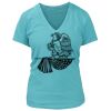 Women's Premium Deep V-Neck T-Shirt Thumbnail