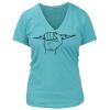 Women's Premium Deep V-Neck T-Shirt Thumbnail