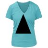 Women's Premium Deep V-Neck T-Shirt Thumbnail