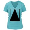 Women's Premium Deep V-Neck T-Shirt Thumbnail