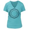 Women's Premium Deep V-Neck T-Shirt Thumbnail