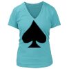 Women's Premium Deep V-Neck T-Shirt Thumbnail