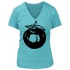 Women's Premium Deep V-Neck T-Shirt Thumbnail