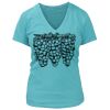 Women's Premium Deep V-Neck T-Shirt Thumbnail