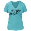 Women's Premium Deep V-Neck T-Shirt Thumbnail