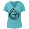 Women's Premium Deep V-Neck T-Shirt Thumbnail