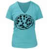 Women's Premium Deep V-Neck T-Shirt Thumbnail