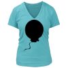 Women's Premium Deep V-Neck T-Shirt Thumbnail