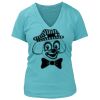 Women's Premium Deep V-Neck T-Shirt Thumbnail