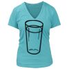 Women's Premium Deep V-Neck T-Shirt Thumbnail