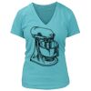 Women's Premium Deep V-Neck T-Shirt Thumbnail