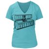 Women's Premium Deep V-Neck T-Shirt Thumbnail