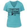 Women's Premium Deep V-Neck T-Shirt Thumbnail