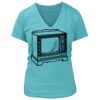 Women's Premium Deep V-Neck T-Shirt Thumbnail