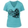 Women's Premium Deep V-Neck T-Shirt Thumbnail