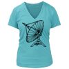 Women's Premium Deep V-Neck T-Shirt Thumbnail