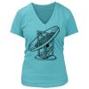 Women's Premium Deep V-Neck T-Shirt Thumbnail