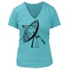 Women's Premium Deep V-Neck T-Shirt Thumbnail