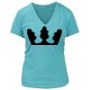 Women's Premium Deep V-Neck T-Shirt Thumbnail