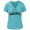 Women's Premium Deep V-Neck T-Shirt Thumbnail