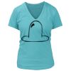 Women's Premium Deep V-Neck T-Shirt Thumbnail