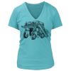 Women's Premium Deep V-Neck T-Shirt Thumbnail