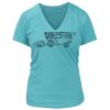 Women's Premium Deep V-Neck T-Shirt Thumbnail