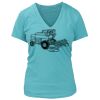 Women's Premium Deep V-Neck T-Shirt Thumbnail