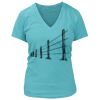 Women's Premium Deep V-Neck T-Shirt Thumbnail