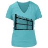 Women's Premium Deep V-Neck T-Shirt Thumbnail