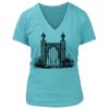 Women's Premium Deep V-Neck T-Shirt Thumbnail