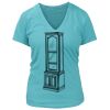 Women's Premium Deep V-Neck T-Shirt Thumbnail