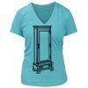 Women's Premium Deep V-Neck T-Shirt Thumbnail