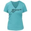 Women's Premium Deep V-Neck T-Shirt Thumbnail