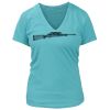 Women's Premium Deep V-Neck T-Shirt Thumbnail