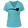Women's Premium Deep V-Neck T-Shirt Thumbnail