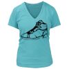 Women's Premium Deep V-Neck T-Shirt Thumbnail