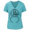 Women's Premium Deep V-Neck T-Shirt Thumbnail
