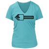 Women's Premium Deep V-Neck T-Shirt Thumbnail
