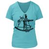 Women's Premium Deep V-Neck T-Shirt Thumbnail