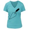 Women's Premium Deep V-Neck T-Shirt Thumbnail